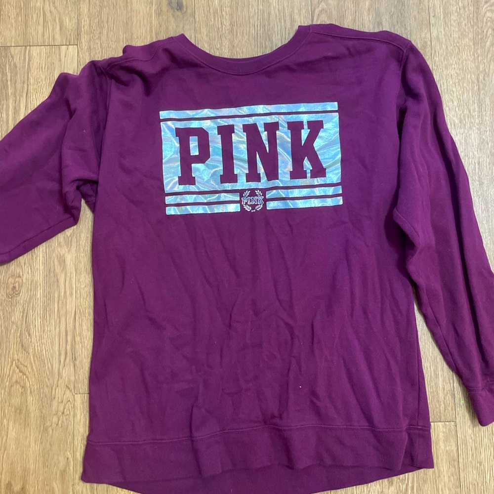 Victoria’s Secret PINK Maroon Crewneck